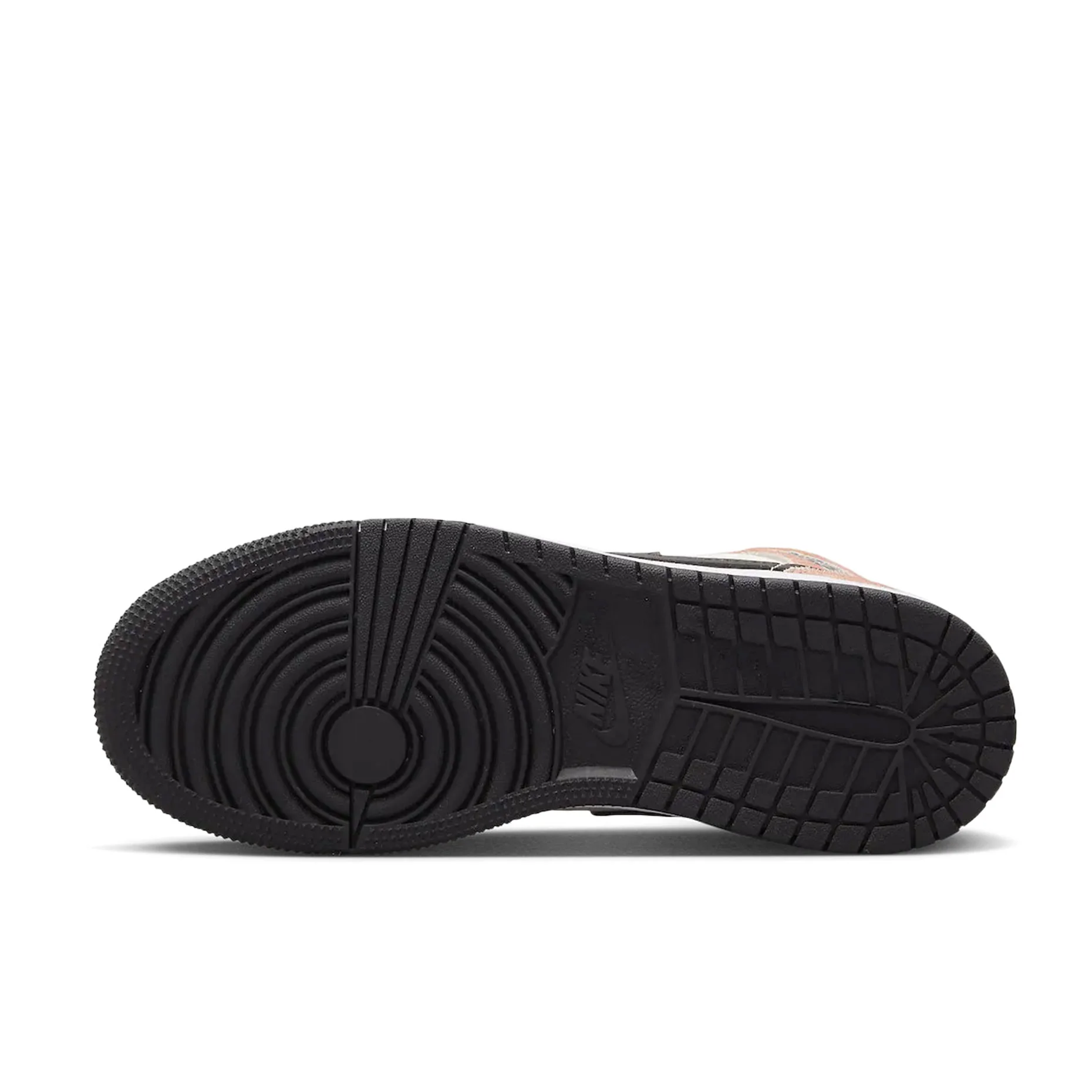 Jordan 1 Mid SE Orange Suede (GS) - Image 4